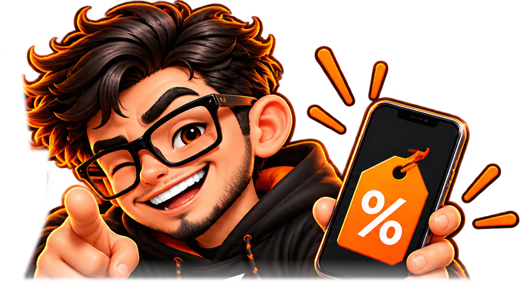 Mascote do Geekonômico apontando para você